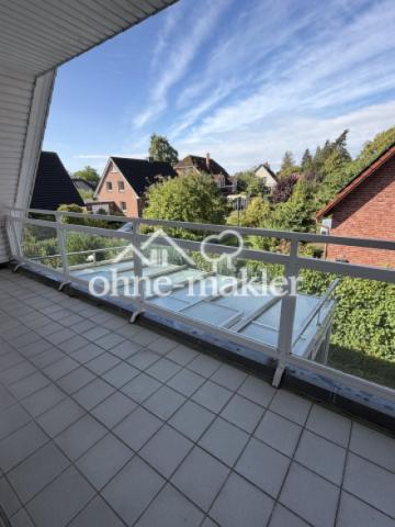 Blick vom Balkon/Schlafzimmer