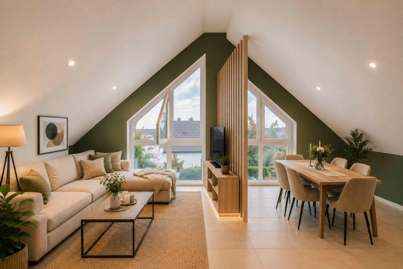 Wohnzimmer_Esszimmer_Homestaging