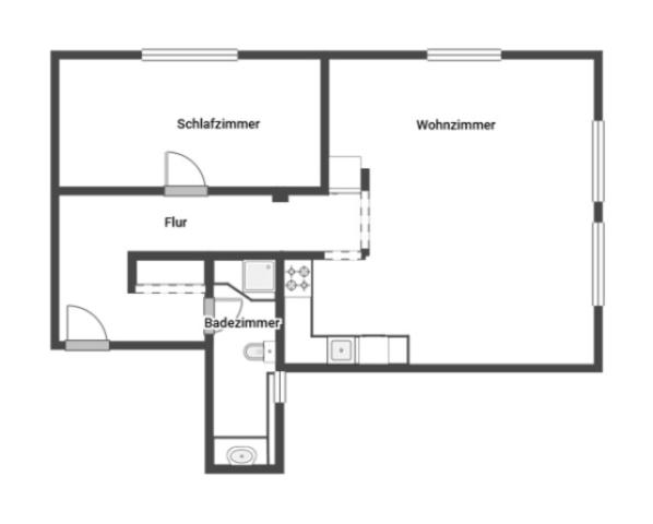 Grundriss Skizze