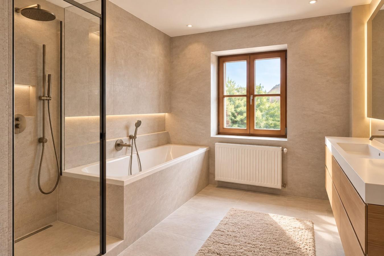 Badezimmer EG Visualisierung