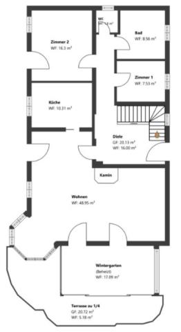 Grundriss Skizze EG