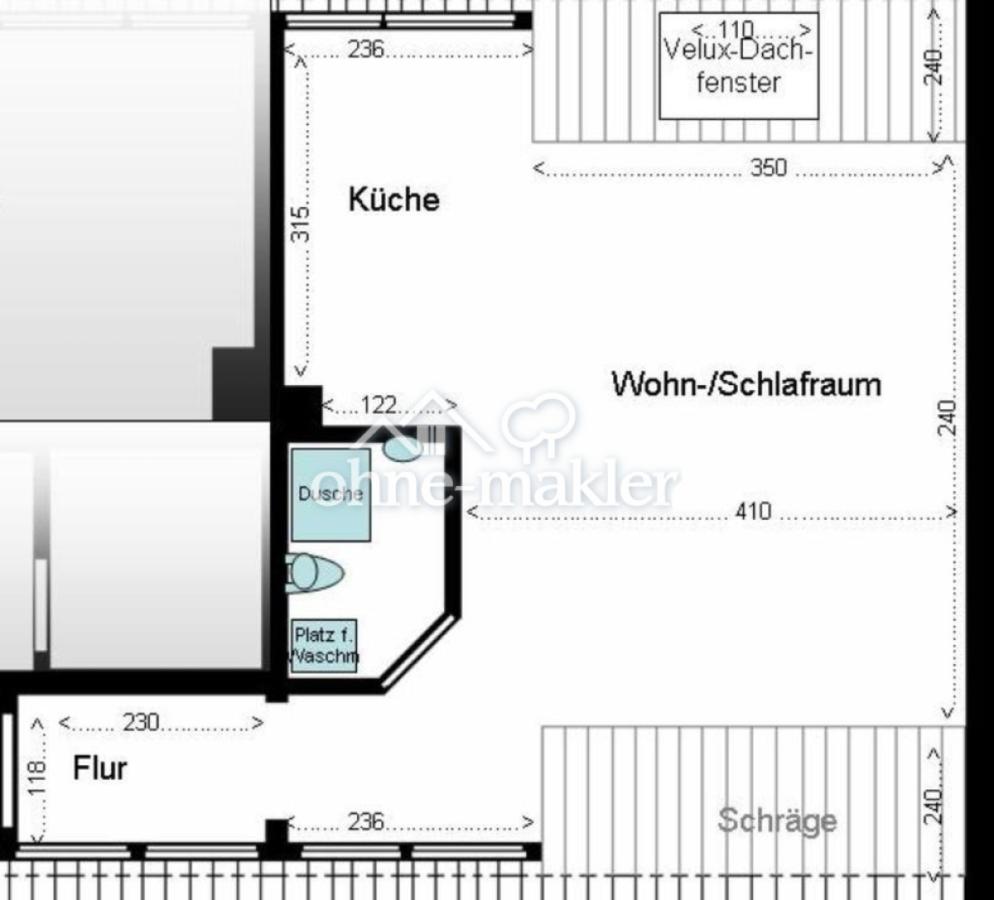 Apartment 2.OG hinten