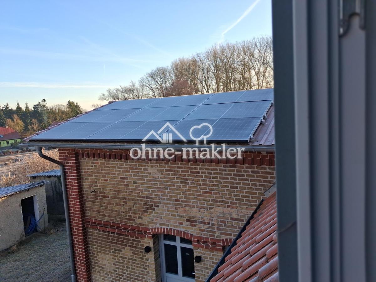 PV-Anlage auf dem Anbau