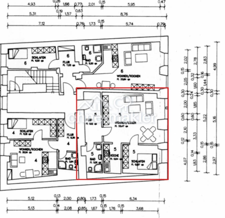Grundriss 2.OG Mitte