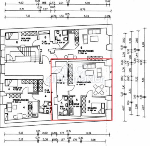 Grundriss 2.OG Mitte