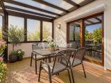 Wohnung 1 Terrasse mit Pergola