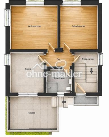 Grundriss EG Wohnung 1