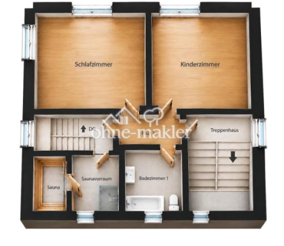 Grundriss OG Wohnung 2