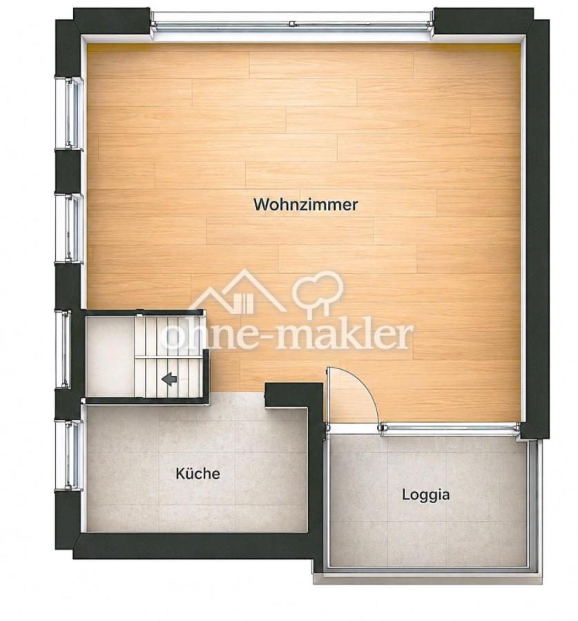 Grundriss DG Wohnung 2