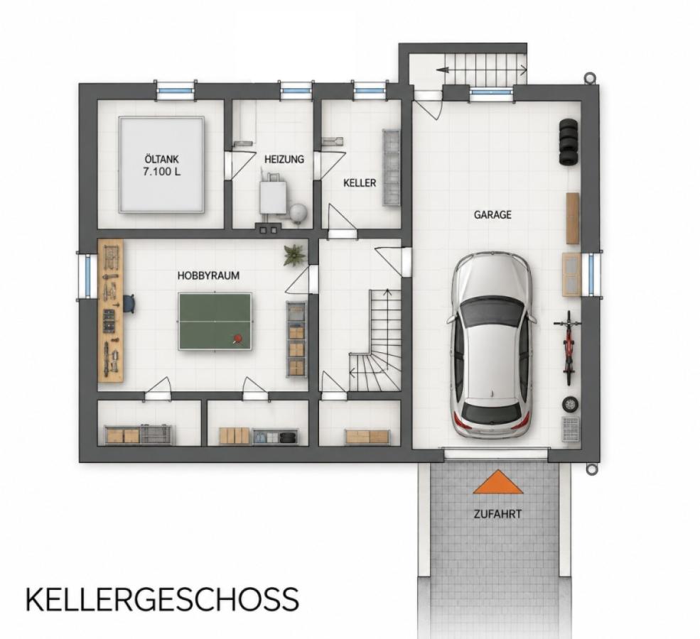 Grundriss Kellergeschoss