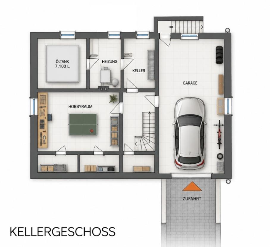 Grundriss Kellergeschoss