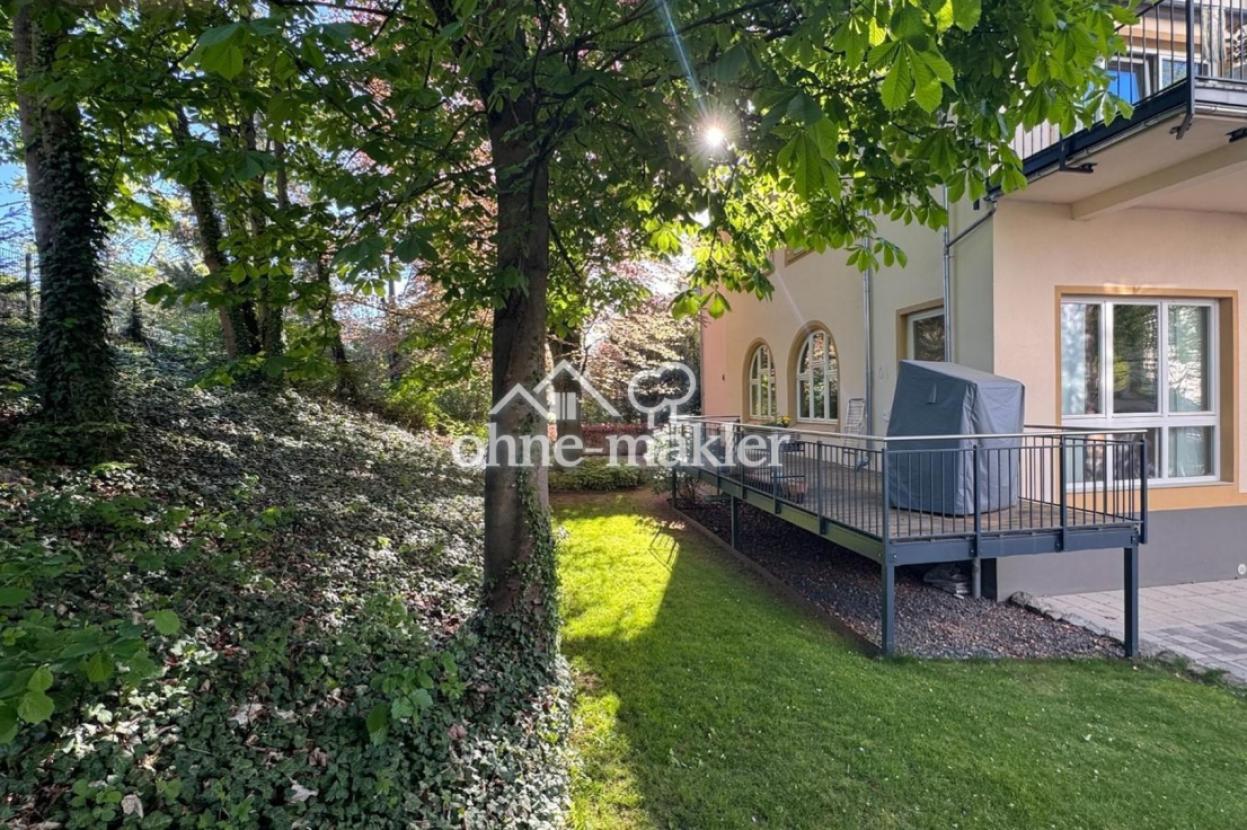 Terrasse mit Gartennutzung