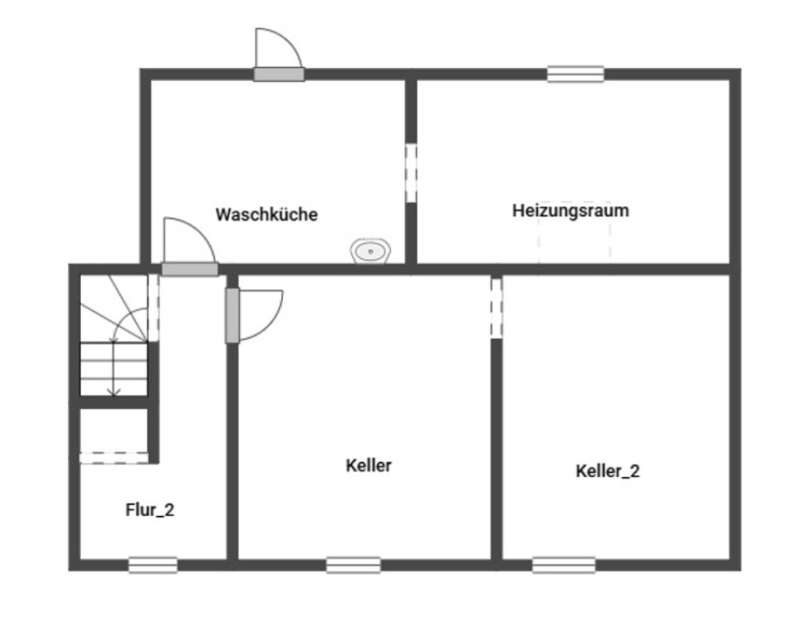 Grundriss Skizze UG