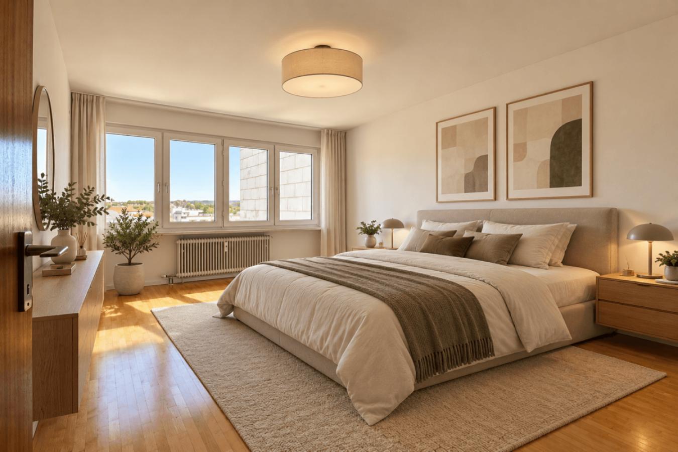 Schlafzimmer Visualisiert