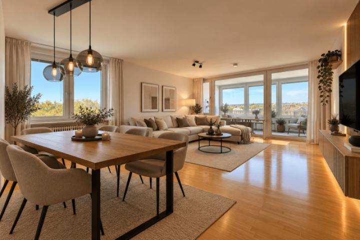 Wohnzimmer Visualisiert