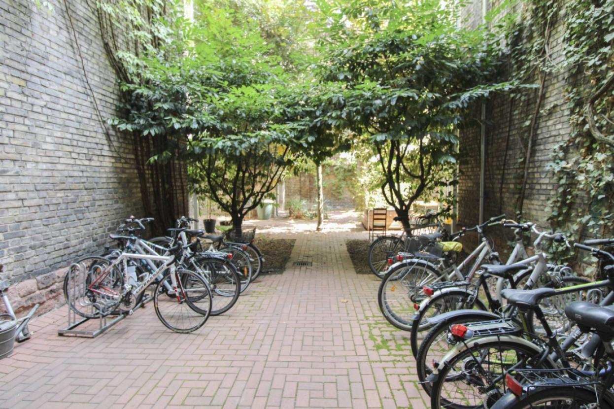 Fahrradparkplatz