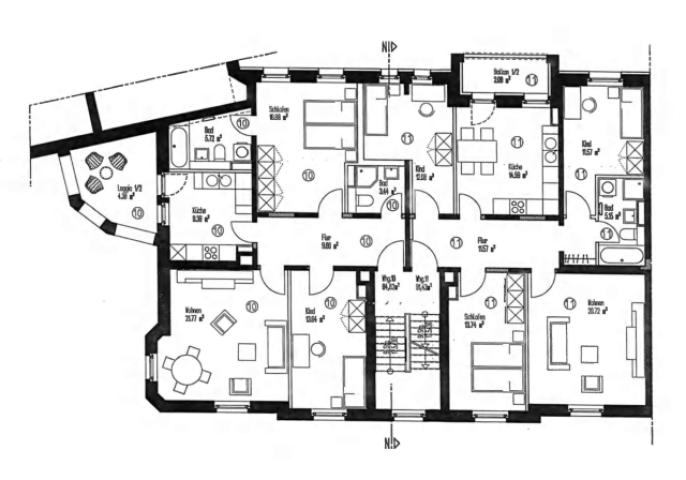 Grundriss Skizze