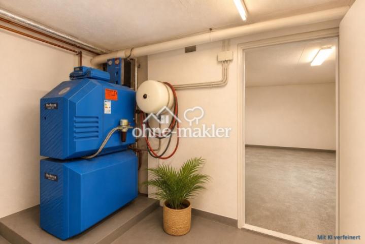 Keller Bereich Heizung