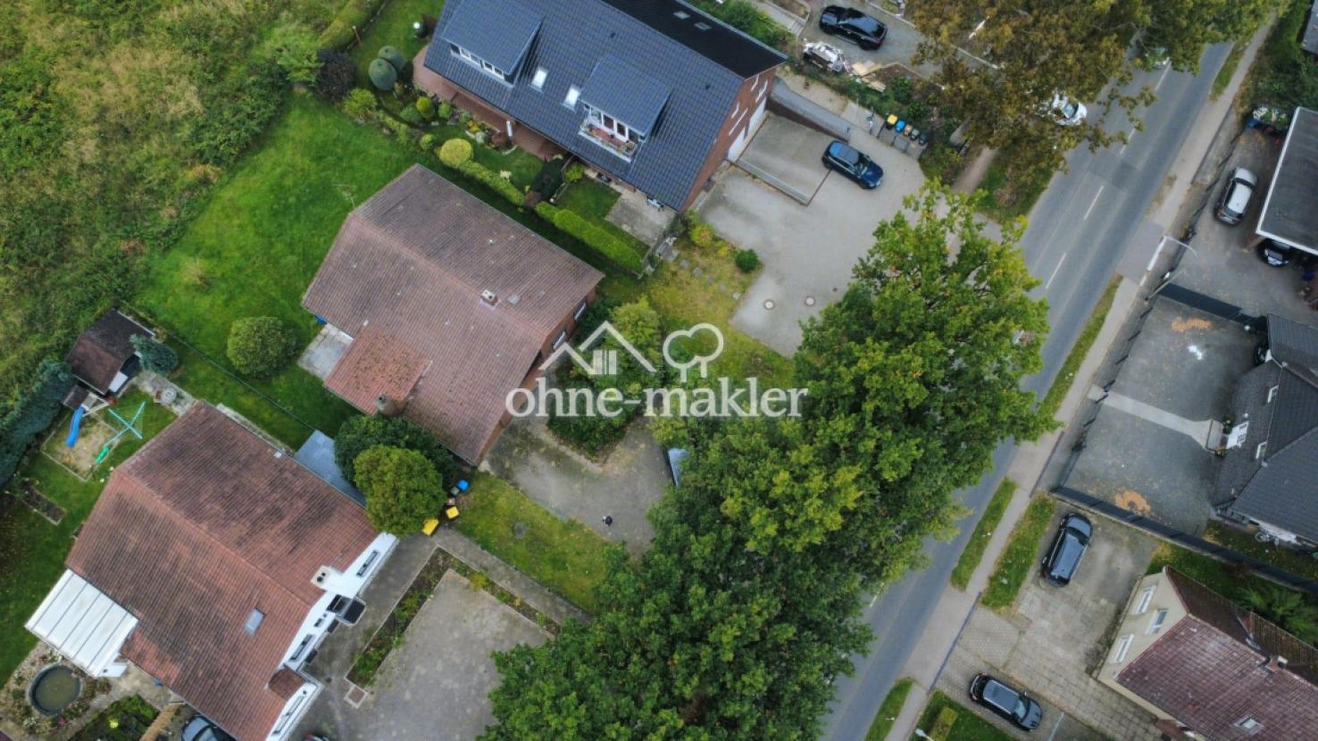 Drohnenaufnahmen vom Objekt