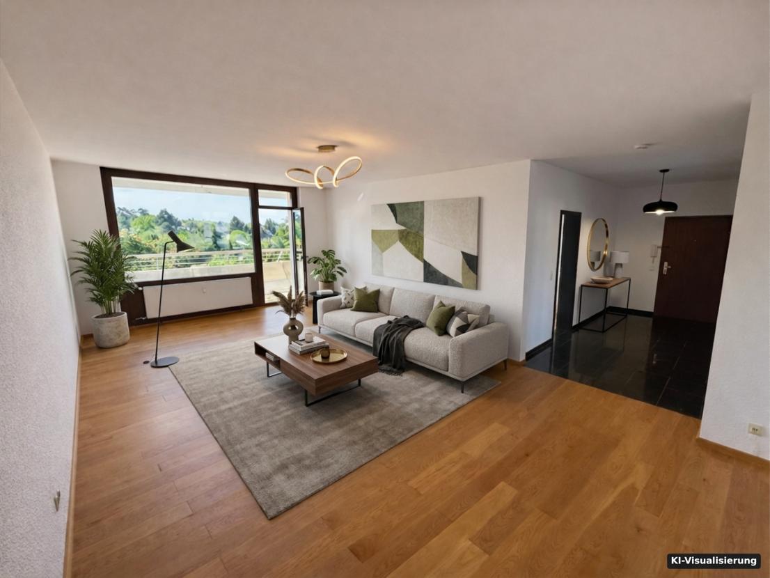 Wohnzimmer (KI-Visualisierung)
