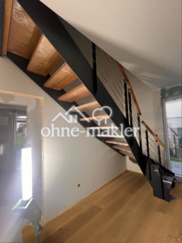 Treppe zum Obergeschoss