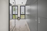 Garderobe mit Einbauschränken