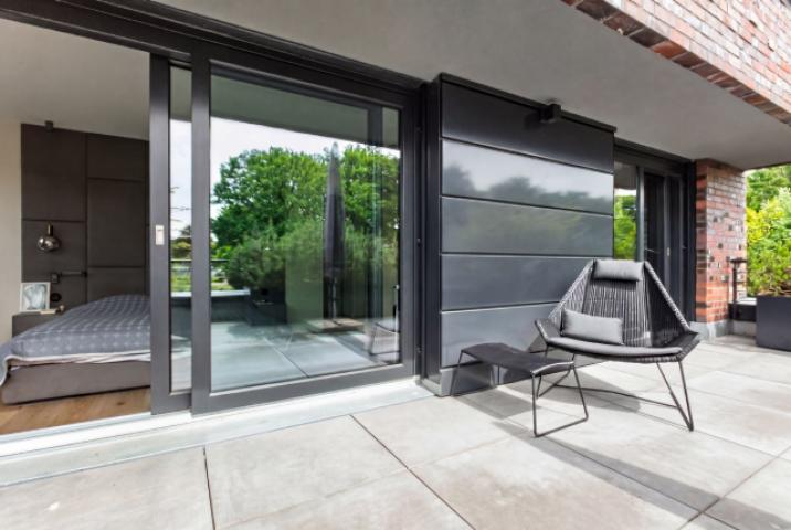Gemütliche Dachterrasse mit Privatsphäre