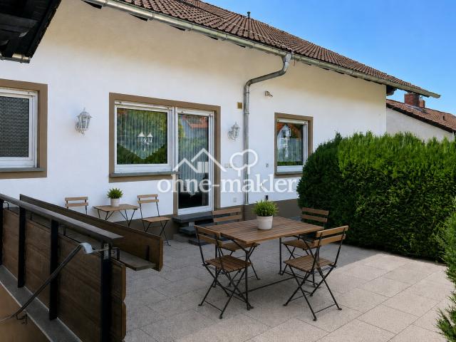 Terrasse zum Garten