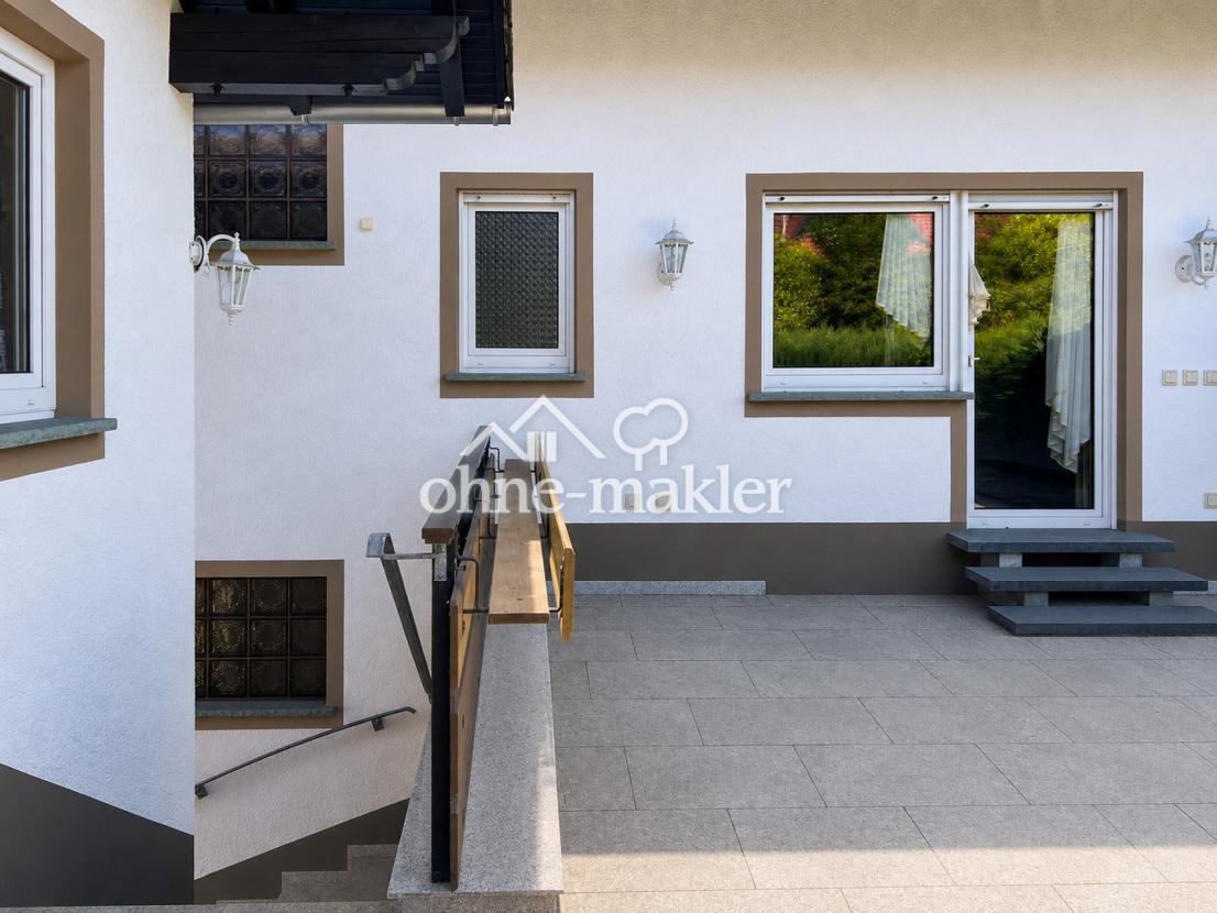 Treppe zum Hof
