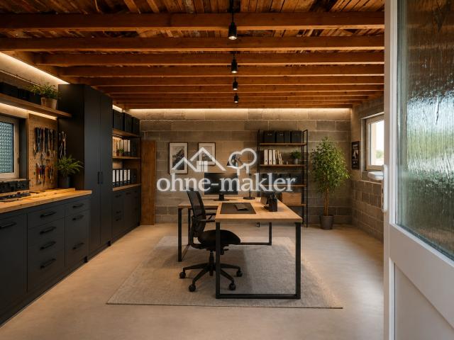 Studio über Garage (generiert)
