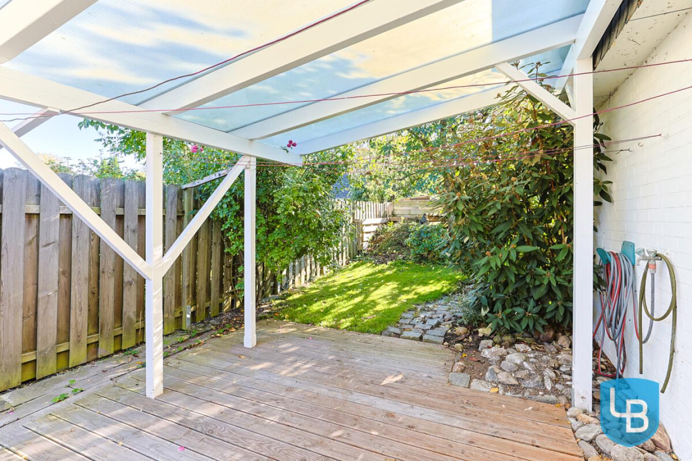 Überdachte Terrasse
