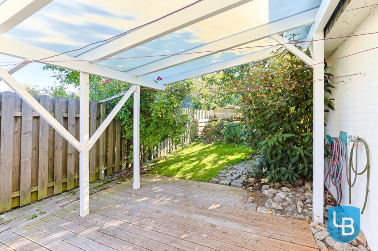 Überdachte Terrasse