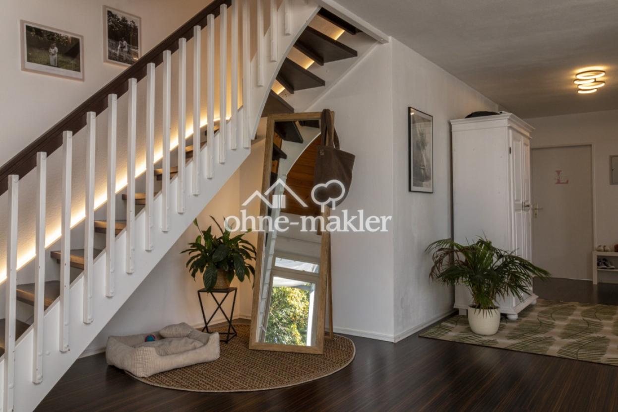 Treppenaufgang Wohnzimmer