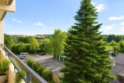 Ausblick vom Balkon