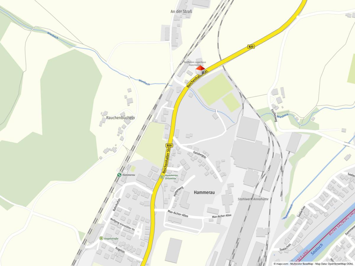 Kartenausschnitt