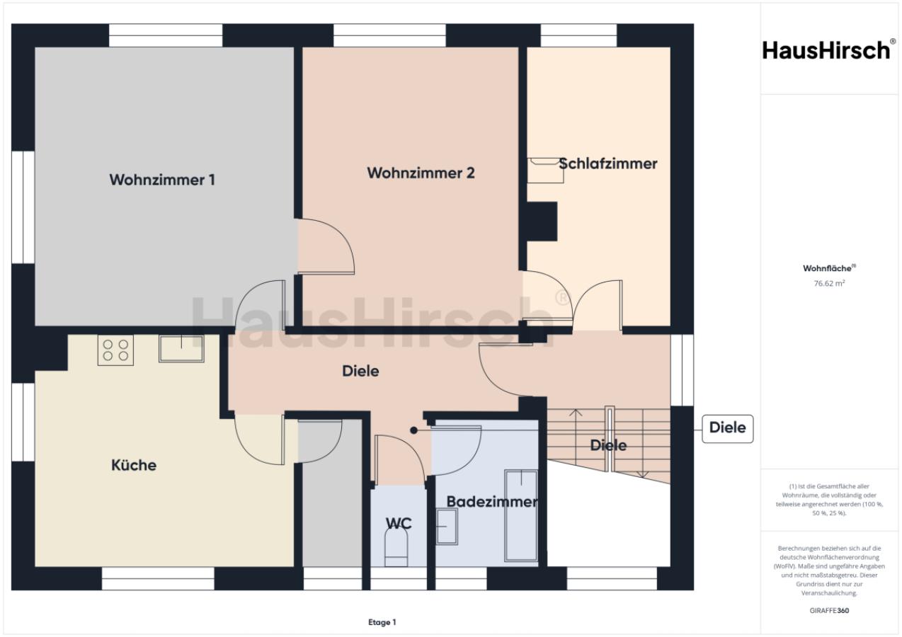 Grundriss 1. OG
