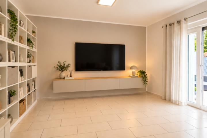 Einrichtungsbeispiel Wohnzimmer EG