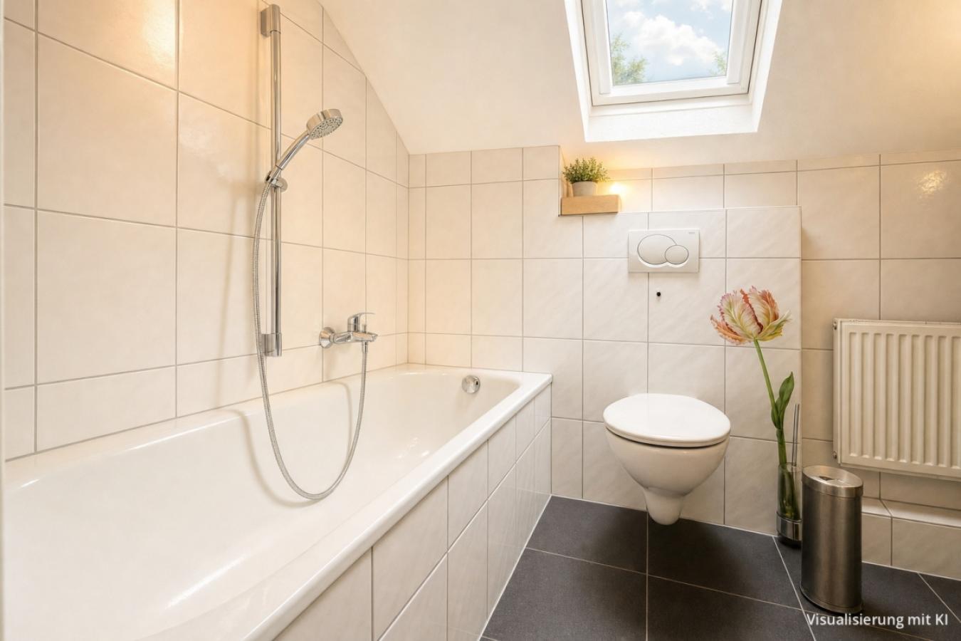 Weitere Ansicht Badezimmer DG 