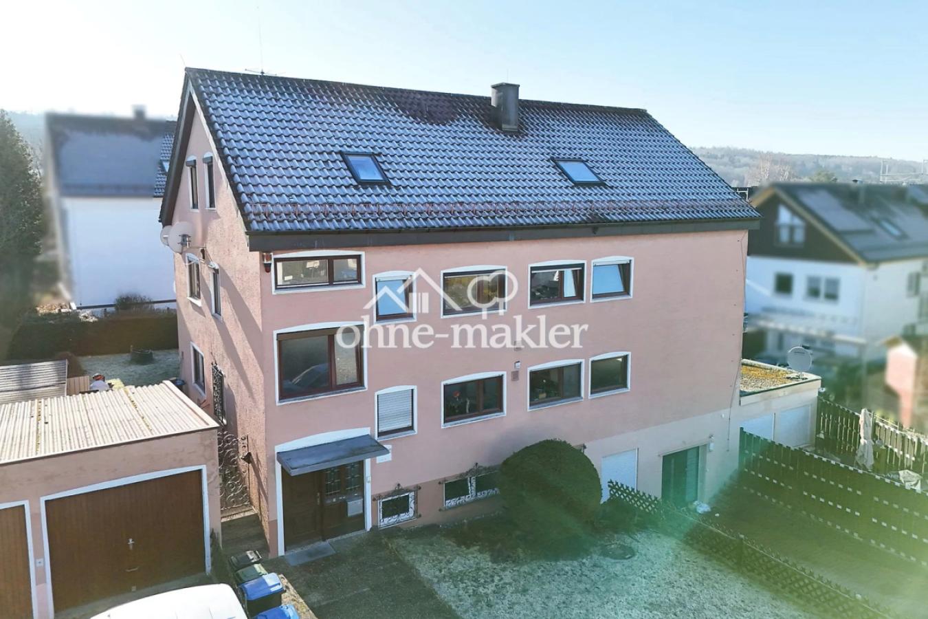 Hausansicht, Gartenseite