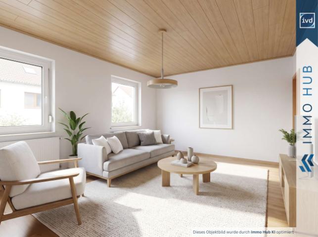 Wohnzimmer nach Staging