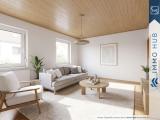 Wohnzimmer nach Staging