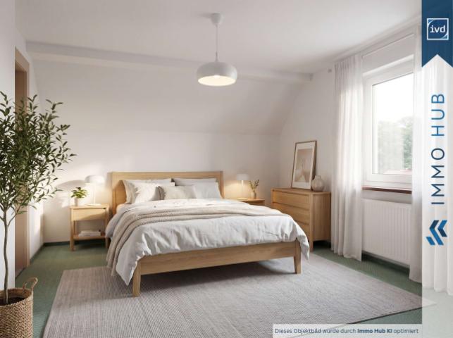 Schlafzimmer OG nach Staging