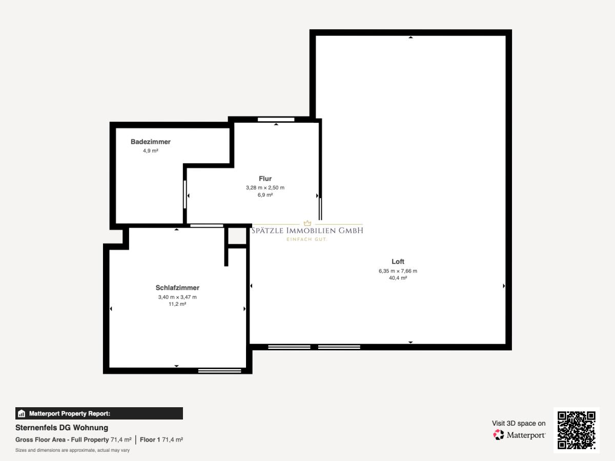 Grundriss DG Wohnung
