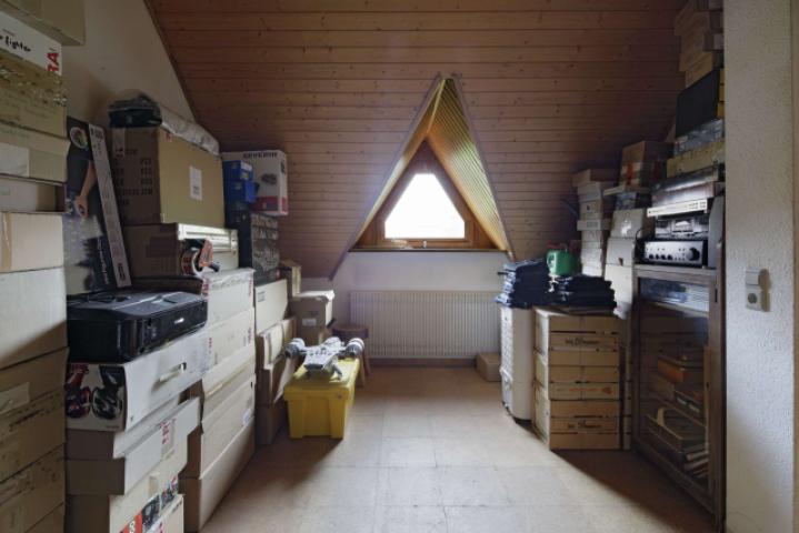 Zimmer über Garage