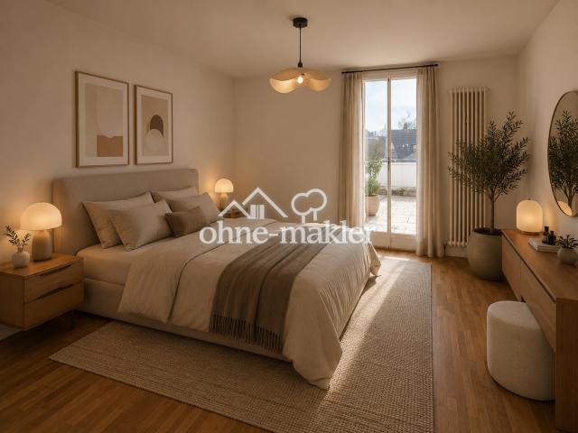 Schlafzimmer visualisiert 