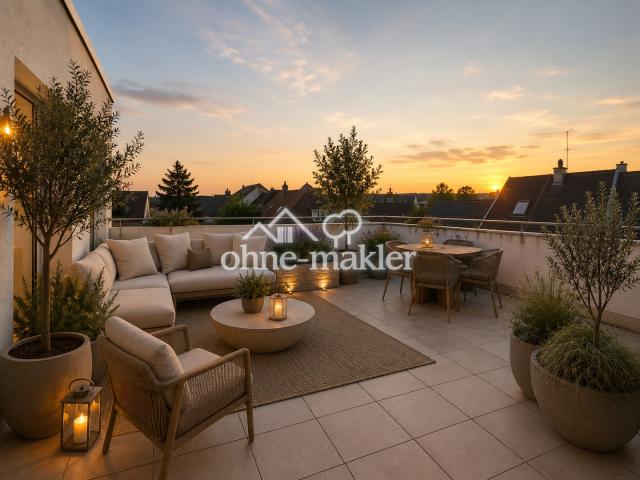 Terrasse visualisiert