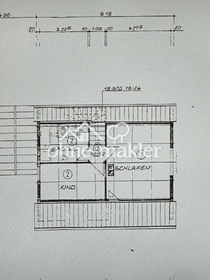 Grundriss Dachgeschoss