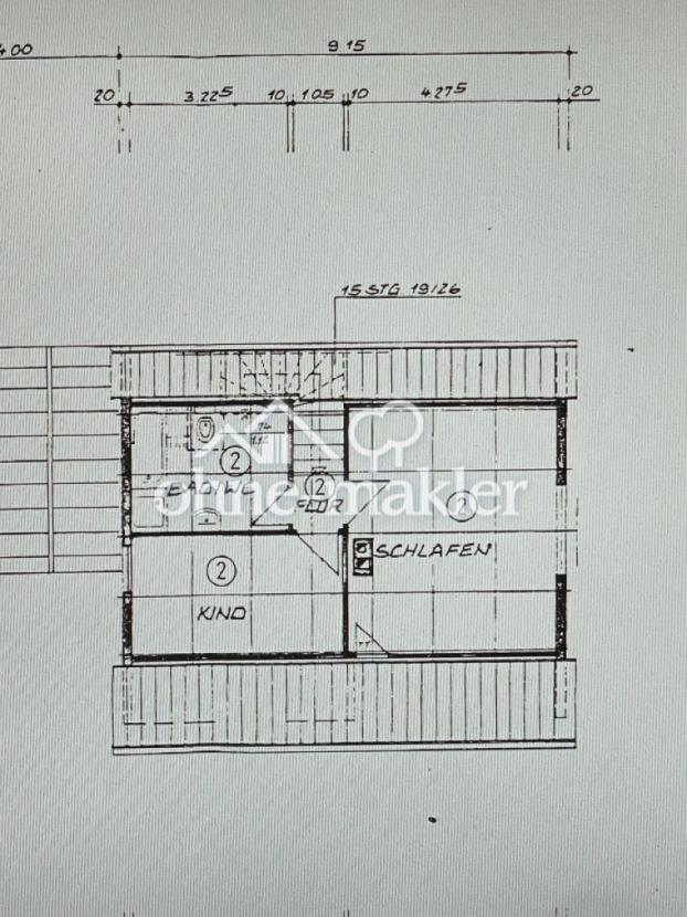 Grundriss Dachgeschoss