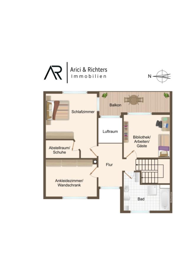 Grundriss Obergeschoss