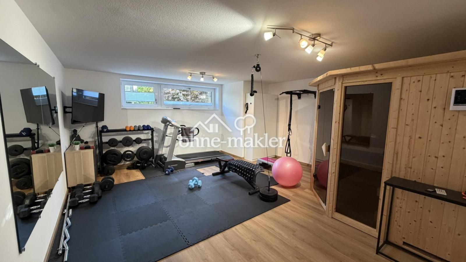 Fitness mit Sauna